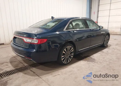 2018 Lincoln Continental Reserve z USA, uszkodzony, nr VIN 1LN6L9NP9J5602939